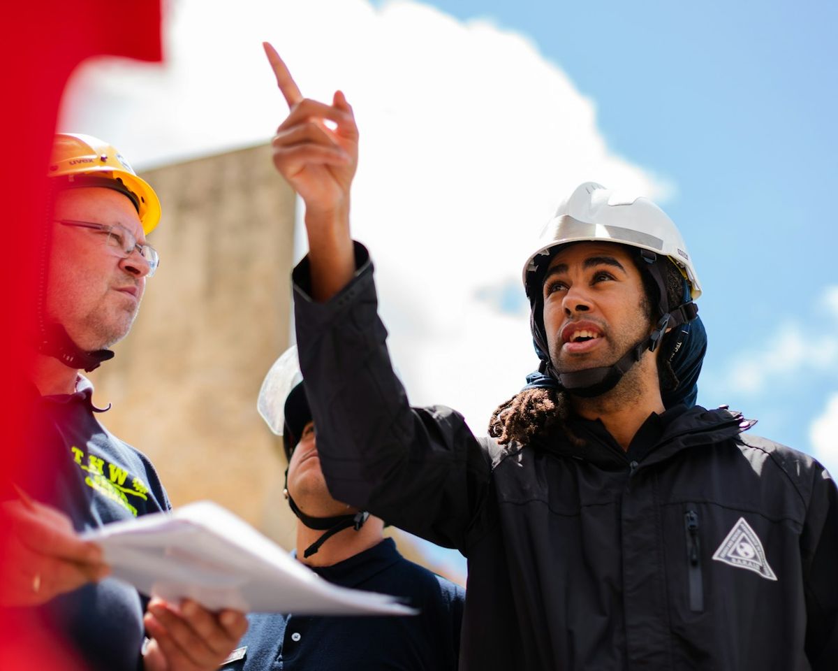 Site supervision on a live job